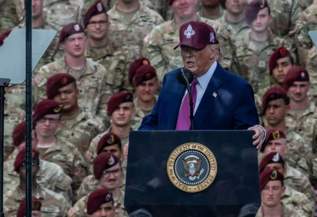 El-presidente-Donald-Trump-hablo-a-los-militares-del-pais-sobre-la-etica-de-la-guerra.-Fuente-externa-1200x821